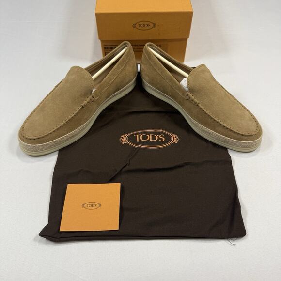 Tod’s PANTOFOLA GOMMA RAFIA TV Loafer Size 7.5UK/9US New In Box MSRP $995 main image 5